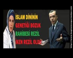 İSLAM DİNİNİN GENETİĞİ BOZUK RAHİBESİ REZİL İKEN REZİL OLDU 