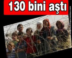 Kobani'den Türkiye'ye girenlerin sayısı 130 bini aştı