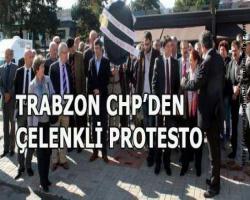 CHP'den çelenkli protesto