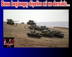 Buna başlangıç diyelim mi ne dersiniz... 