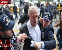 Diktatör Erdoğan tweetleri nedeniyle gözaltına alındı, FKP'liler saldırdı