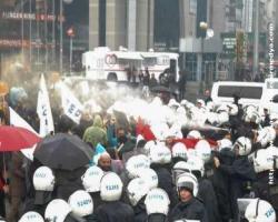 TMMOB üyelerine polis saldırısı
