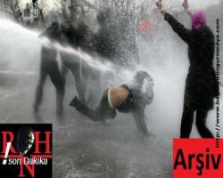 Fareli Köyün başkenti Ankara'da öğretmenlere gaz bombalı, TOMA'lı saldırı!