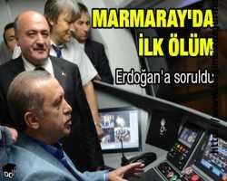 Marmaray'da ilk ölüm