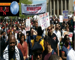 Kendini düya polisi olarak göstern ülkede bulunan Baltimore da Yeni Gösteriler