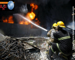 Filipinler'de fabrika yangını