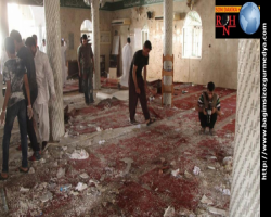 Bunlarda Müslüman Suudi Arabistan'da Şii camisine saldırı