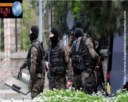 Göstermelik Türkiye'de binlerce polisle operasyon yaptı...