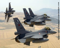 Türk jetleri ilk kez koalisyon uçaklarıyla birlikte nasıl odu ise göstermelik olalarak