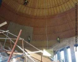 Üniversiteye yapılan cami inşaatı çöktü, 5 işçi yaralı