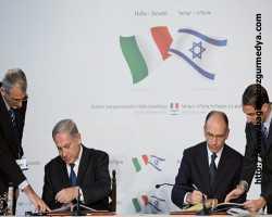 Roma'da İtalya-İsrail zirvesi