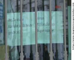 Terörist ithal ve ihraç eden Almanya'nın İstanbul Başkonsolosluğu ve Özel Alman Lisesi bugün kapalı.