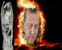 'Şerefsiz ve namusuz ve de din sömürücü  ( Sözde Cumhurbaşkanı ) Erdoğan yargı tarihine geçecek'