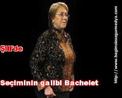 Şili'de seçiminin galibi Bachelet