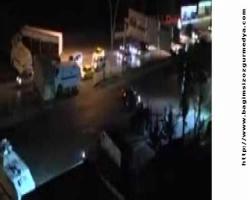 Senaryo gereği piyon olarak haberi olmadan kullanıla Kanlı Aksiyon senaryosunun halkın çekimleri... 