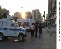 Mardin ve Diyarbakır'da polis araçlarına yönelik terör saldırısı