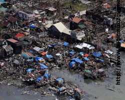 Haiyan tayfununda ölü sayısı bin 833'e yükseldi