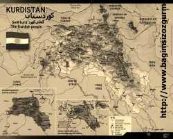 İşte Barzani’nin Hayalini halife  sayesinde geçek yapacak  Kürdistan haritası